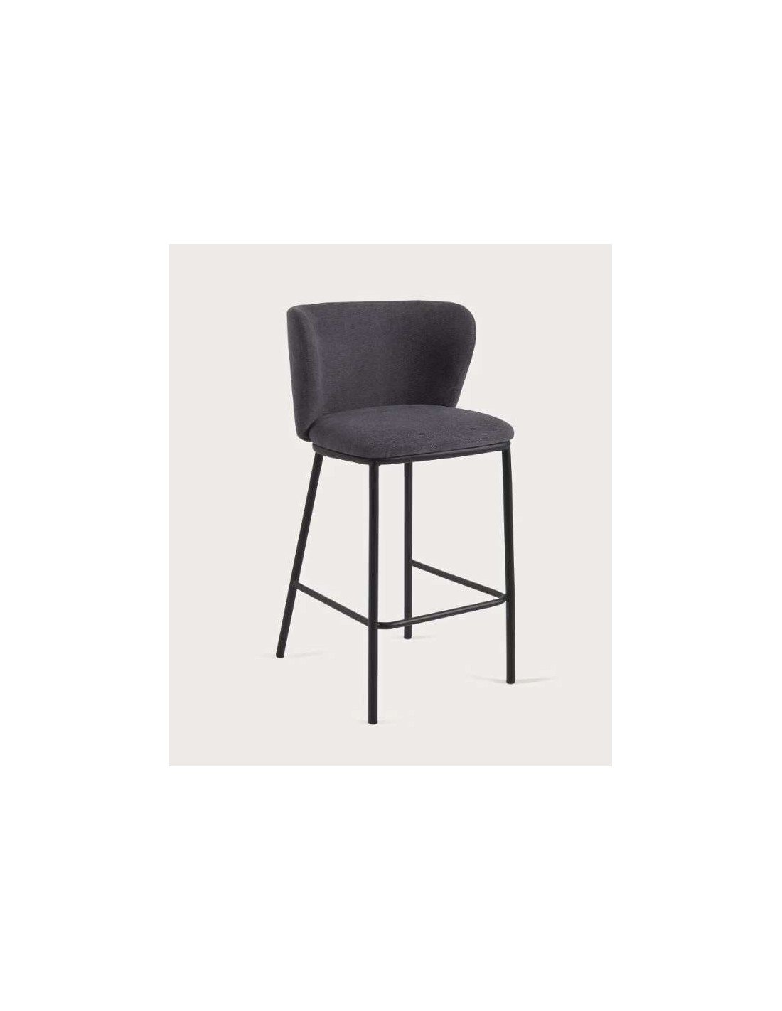 Taburete Plegable Well Home De 4 Patas – Acero Y Poliéster, 33x33x40cm, Ideal Para Camping